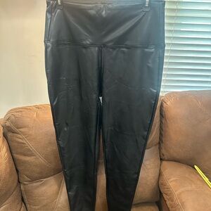 Zenana Outfitters Black Faux Leather Leggings